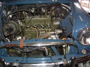 67ｙモーリスミニクーパーS MKI M/T アイランドブルー/OEW