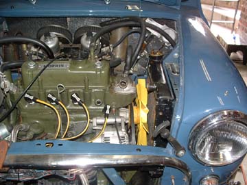 67ｙモーリスミニクーパーS MKI M/T アイランドブルー/OEW