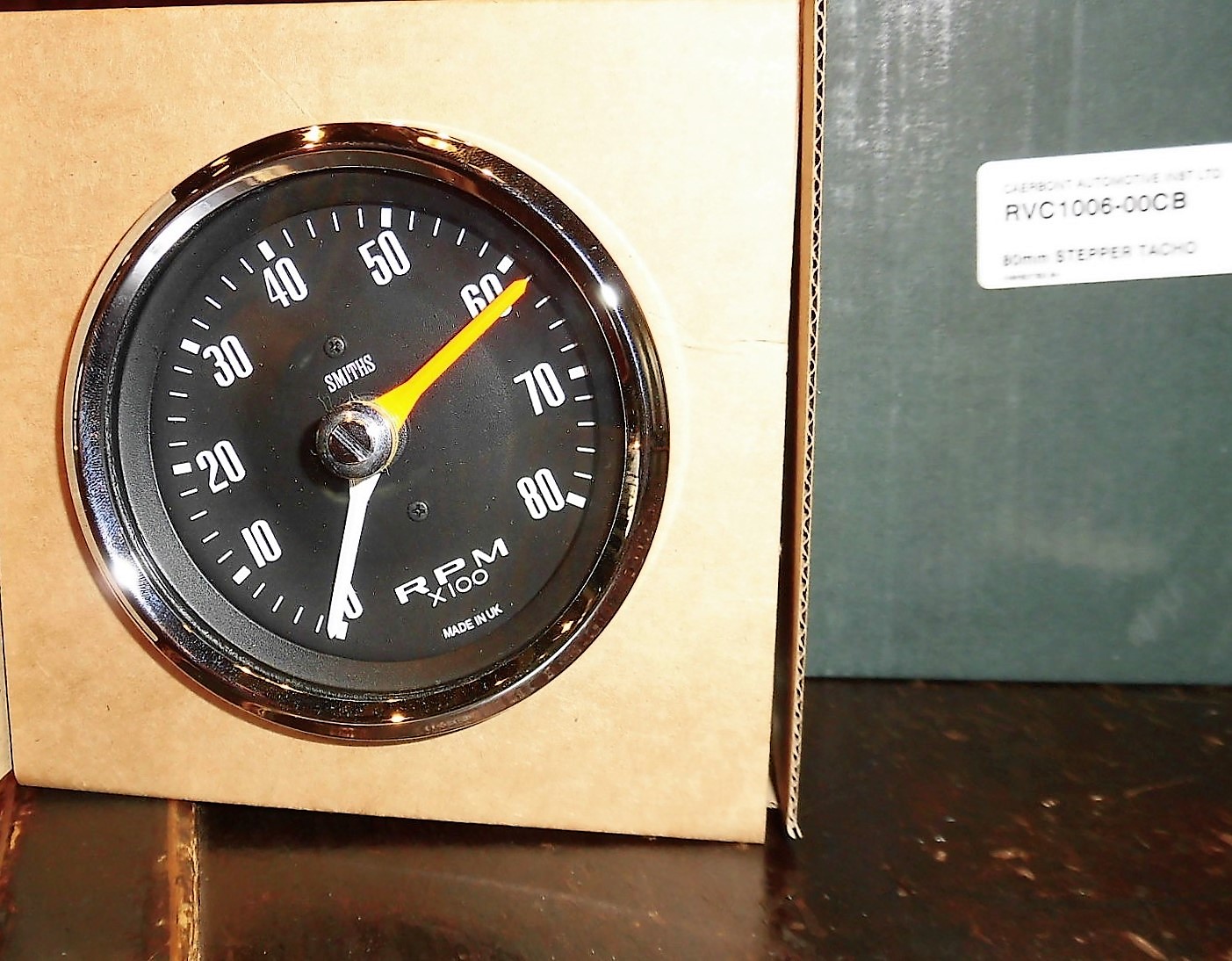 ALEC eShop / タコメーター8000rpm スミスロゴ入り、96/97切り替え式